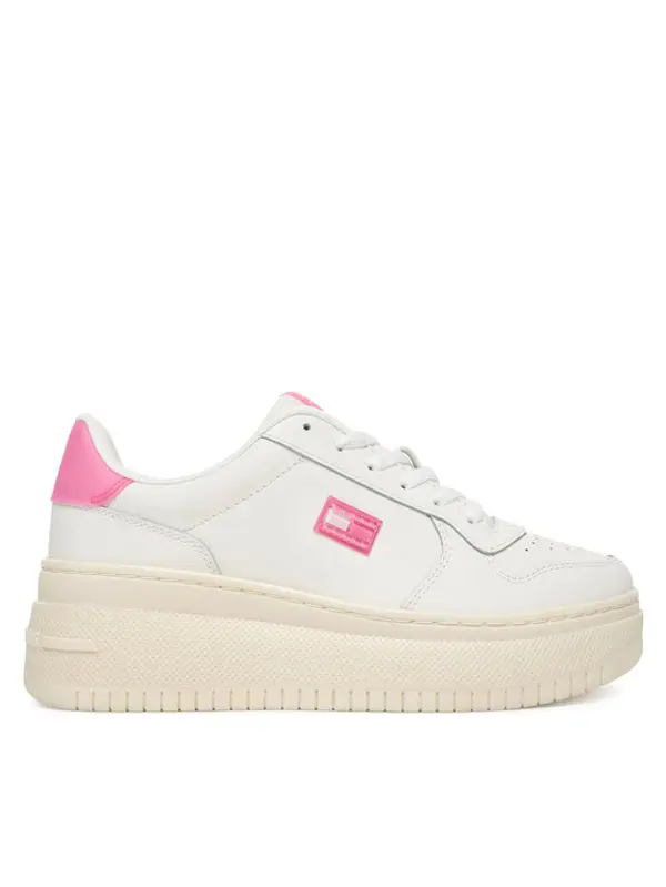 Tommy Jeans Tommy Jeans Tenisice Tjw Basket Flatform EN0EN02981 Bijela