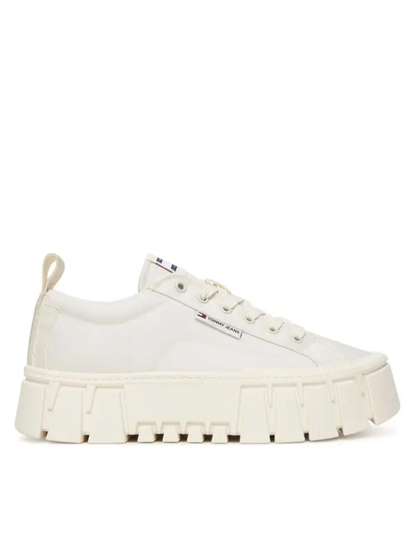 Tommy Jeans Tommy Jeans Tenisice Tjw Flatform Chunky Sneaker EN0EN03036 Écru