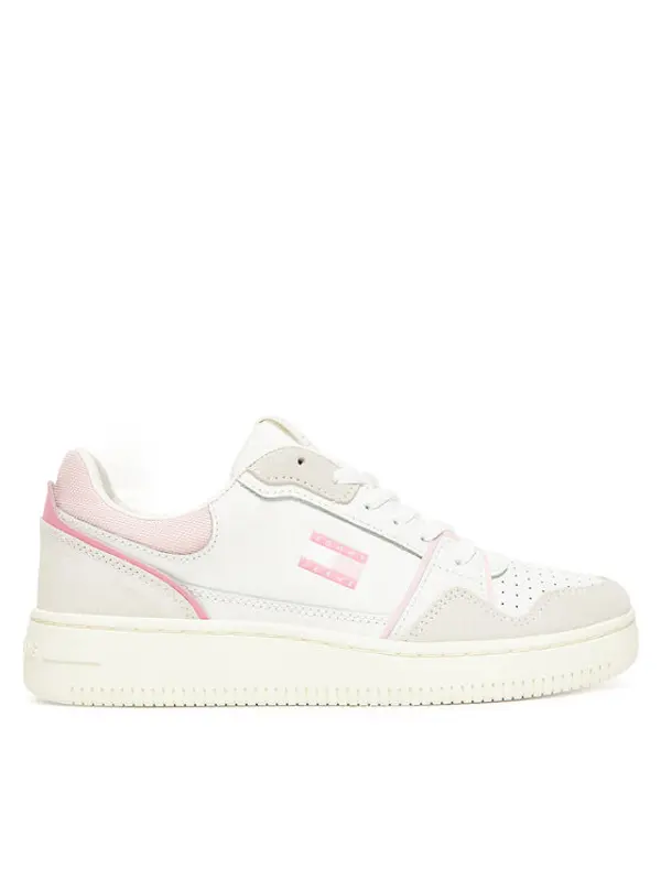 Tommy Jeans Tommy Jeans Tenisice Tjw Retro Basket Sneaker EN0EN02818 Écru