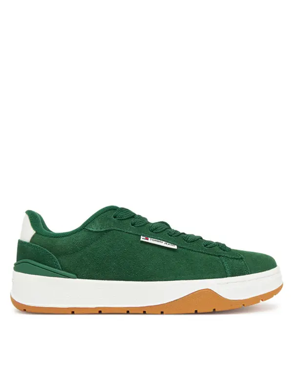 Tommy Jeans Tommy Jeans Tenisice Tjw Skate Sneaker EN0EN02737 Zelena