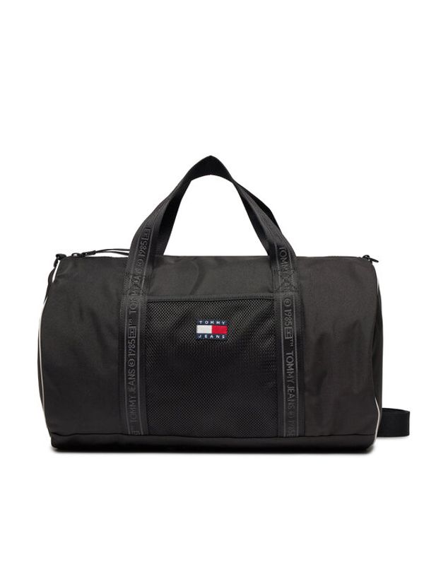 Tommy Jeans Tommy Jeans Torba Tjm Heritage Round Duffle AM0AM11950 Crna