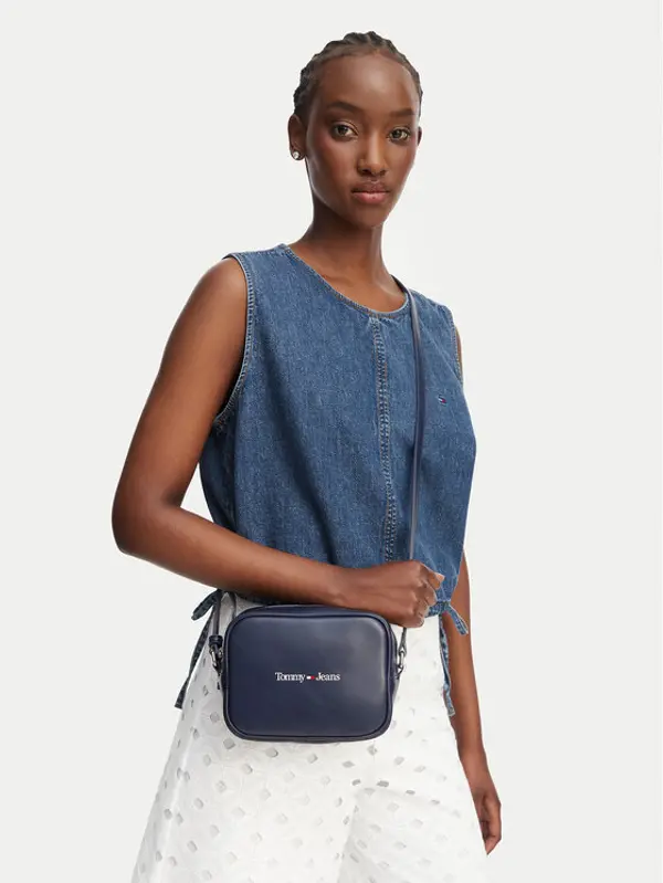 Tommy Jeans Tommy Jeans Torbica Camera Bag AW0AW15029 Tamnoplava
