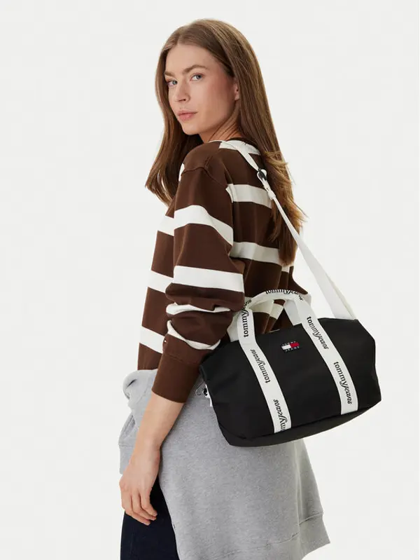 Tommy Jeans Tommy Jeans Torbica Ess Daily Mini Tote AW0AW18460 Crna