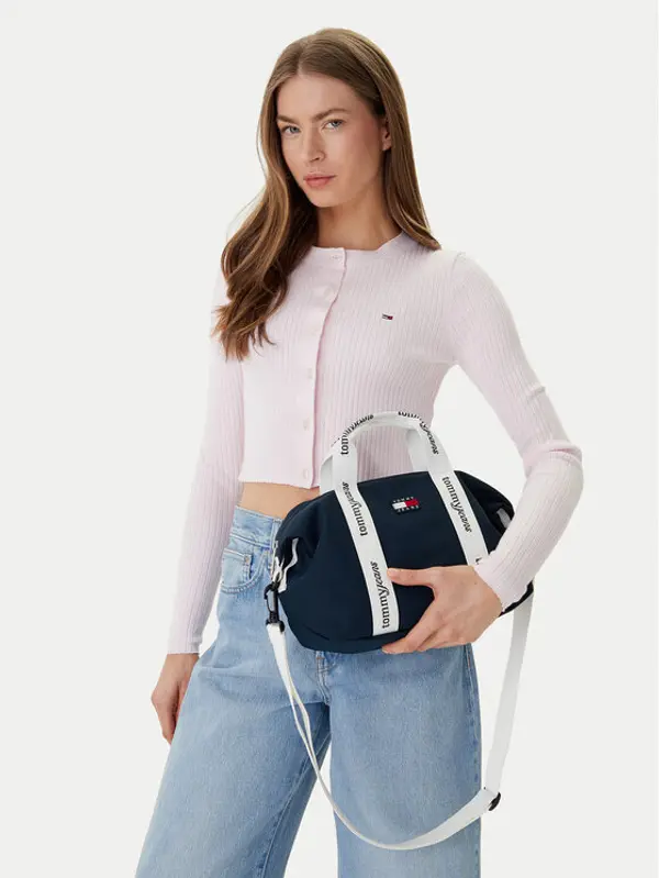 Tommy Jeans Tommy Jeans Torbica Ess Daily Mini Tote AW0AW18460 Tamnoplava