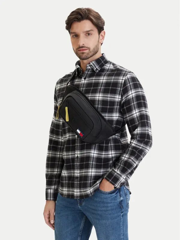 Tommy Jeans Tommy Jeans Torbica oko struka﻿ Tjm Daily Elevated Bumbag AM0AM14215 Crna