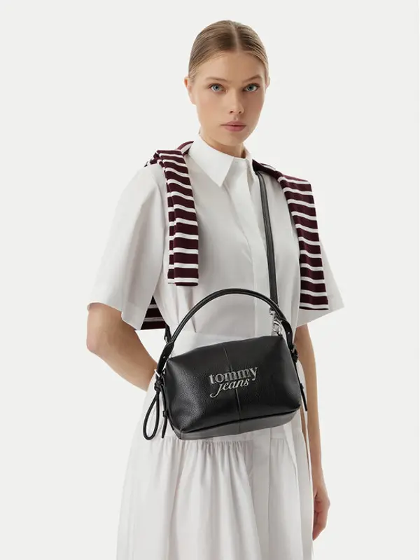 Tommy Jeans Tommy Jeans Torbica Tjw Bold Camera Bag AW0AW18470 Crna