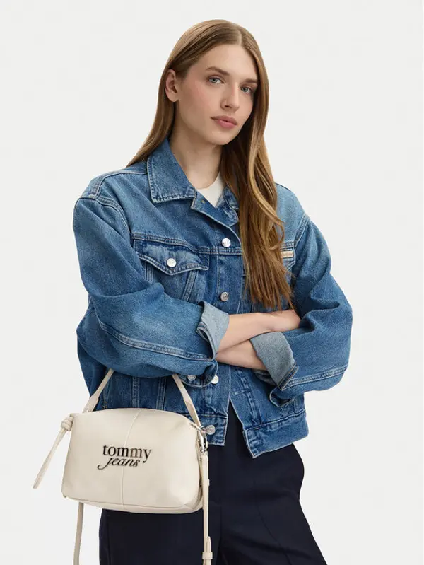 Tommy Jeans Tommy Jeans Torbica Tjw Bold Camera Bag AW0AW18470 Écru