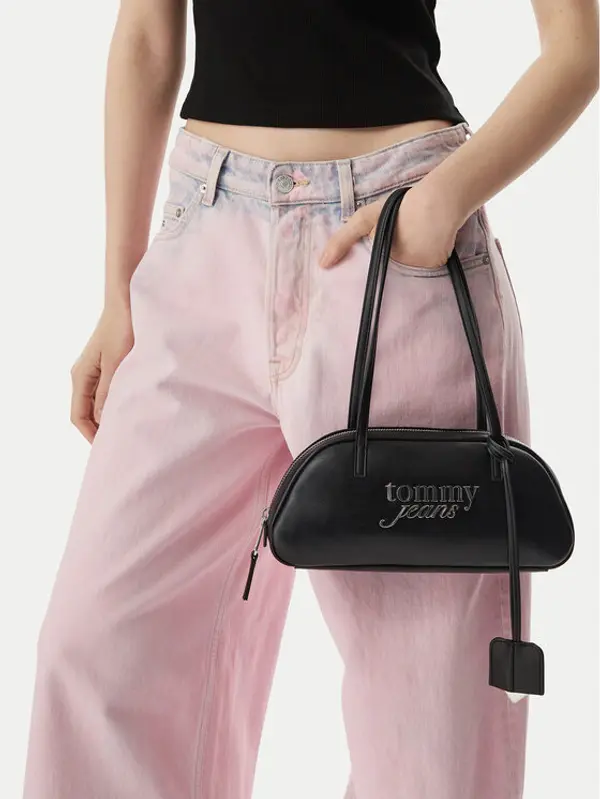 Tommy Jeans Tommy Jeans Torbica Tjw Bold Shoulder Bag AW0AW18787 Crna