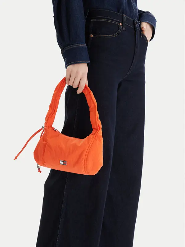 Tommy Jeans Tommy Jeans Torbica Tjw Casual Shoulder Bag AW0AW18068 Narančasta