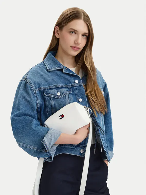 Tommy Jeans Tommy Jeans Torbica Tjw City Charm Camera Bag AW0AW18456 Bijela