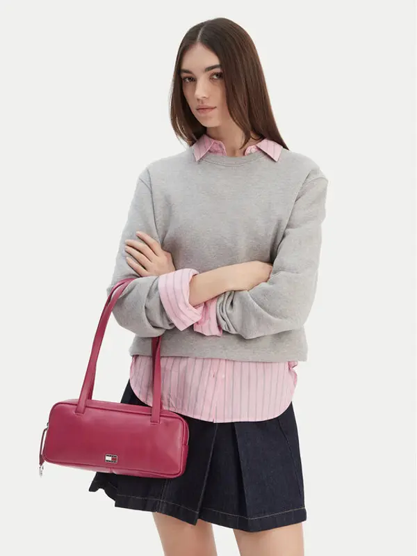 Tommy Jeans Tommy Jeans Torbica Tjw City Shoulder Bag AW0AW18075 Crvena