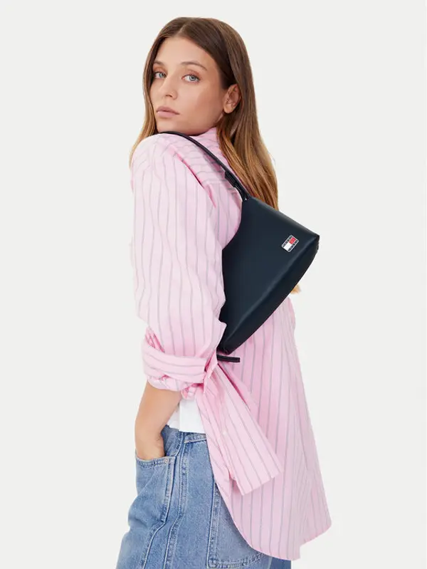 Tommy Jeans Tommy Jeans Torbica Tjw Cool Shoulder Bag AW0AW17873 Tamnoplava