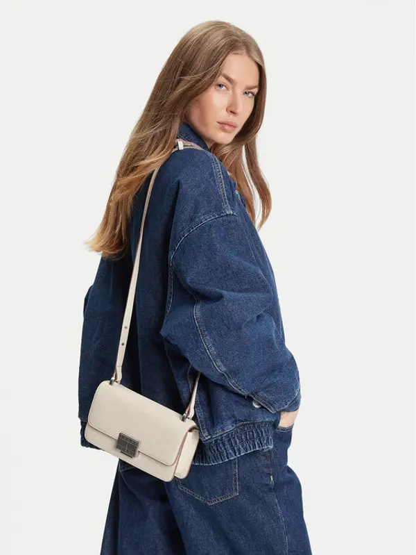 Tommy Jeans Tommy Jeans Torbica Tjw Crush Crossover AW0AW17529 Écru
