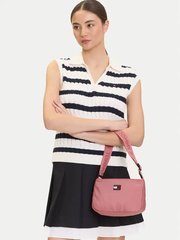 Tommy Jeans Tommy Jeans Torbica Tjw Daily Shoulder Bag AW0AW17544 Ružičasta