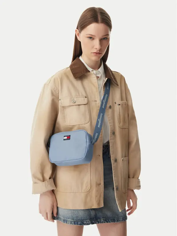 Tommy Jeans Tommy Jeans Torbica Tjw Ess Daily Crossover AW0AW18769 Plava