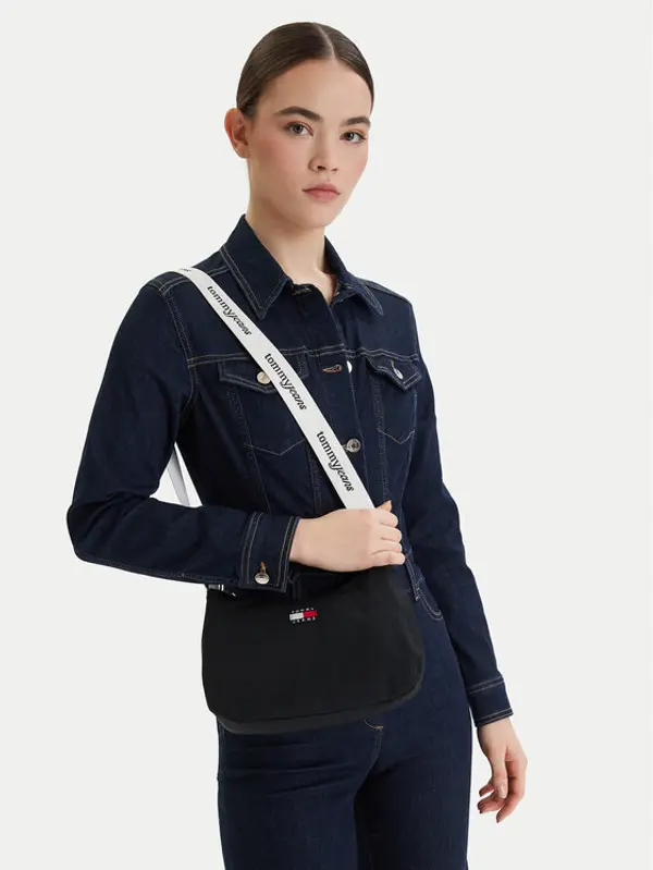 Tommy Jeans Tommy Jeans Torbica Tjw Ess Daily Shoulder Bag AW0AW18463 Crna