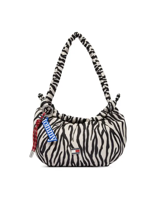 Tommy Jeans Tommy Jeans Torbica Tjw Icon Charms Zebra Shlder Bag AW0AW18882 Bijela