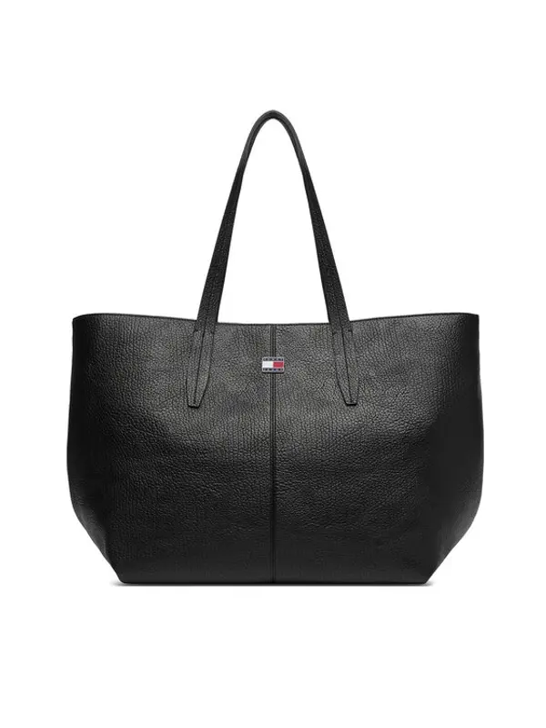 Tommy Jeans Tommy Jeans Torbica Tjw Slouchy City Tote AW0AW18789 Crna