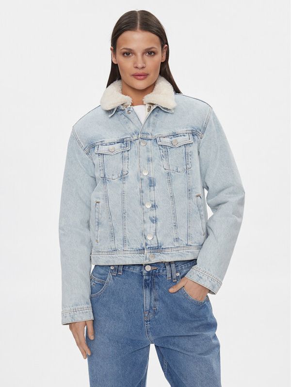 Tommy Jeans Tommy Jeans Traper jakna DW0DW16991 Plava Regular Fit