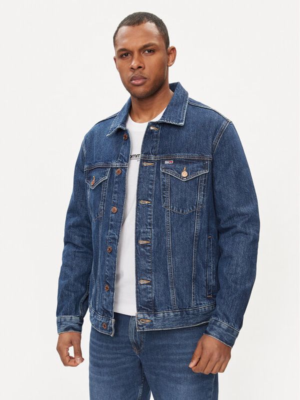 Tommy Jeans Tommy Jeans Traper jakna Ryan DM0DM18782 Tamnoplava Regular Fit
