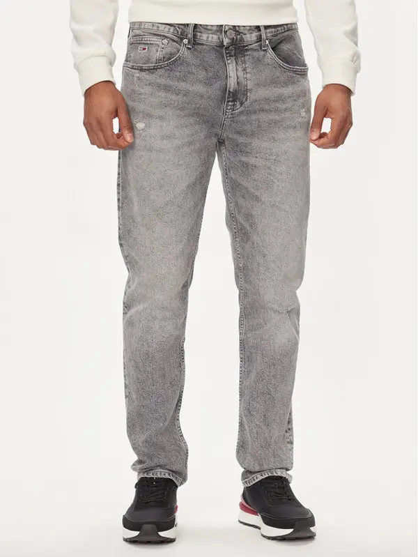 Tommy Jeans Tommy Jeans Traperice Austin DM0DM18739 Siva Slim Fit