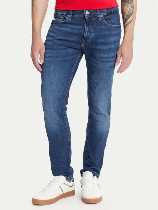 Tommy Jeans Tommy Jeans Traperice Austin DM0DM21891 Tamnoplava Slim Fit