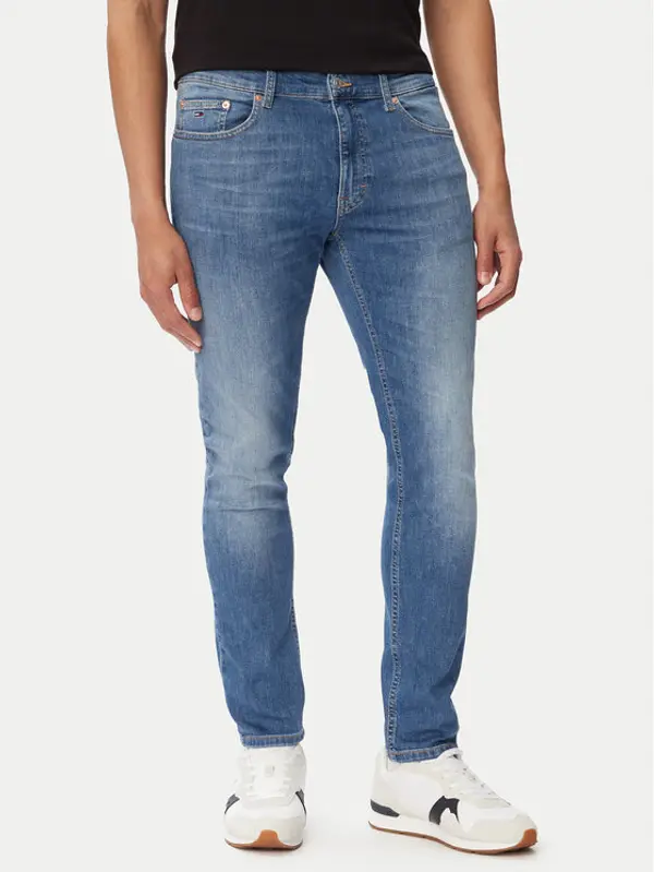 Tommy Jeans Tommy Jeans Traperice Austin DM0DM23355 Plava Slim Fit