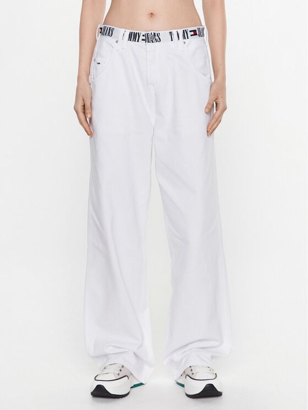 Tommy Jeans Tommy Jeans Traperice Daisy DW0DW15532 Bijela Baggy Fit