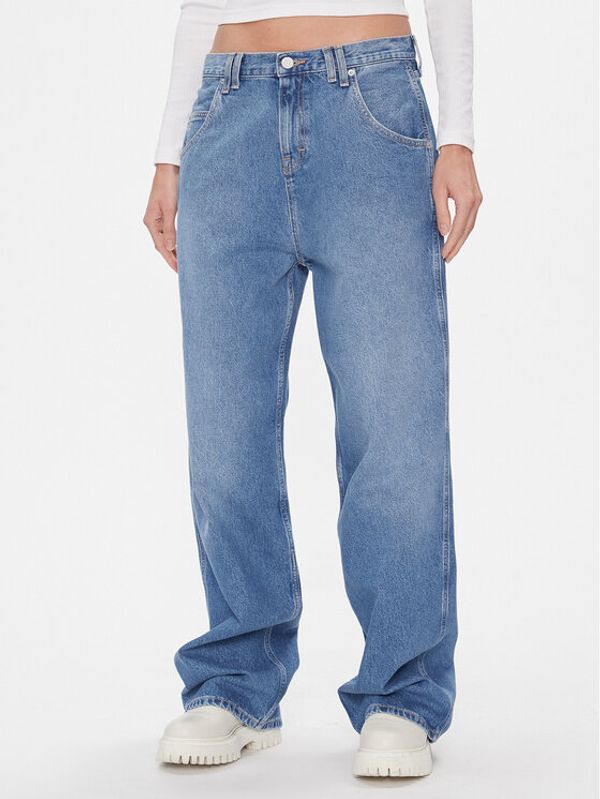 Tommy Jeans Tommy Jeans Traperice Daisy DW0DW17288 Plava Baggy Fit