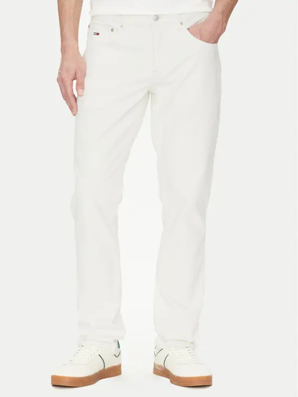 Tommy Jeans Tommy Jeans Traperice DM0DM20980 Bijela Slim Fit