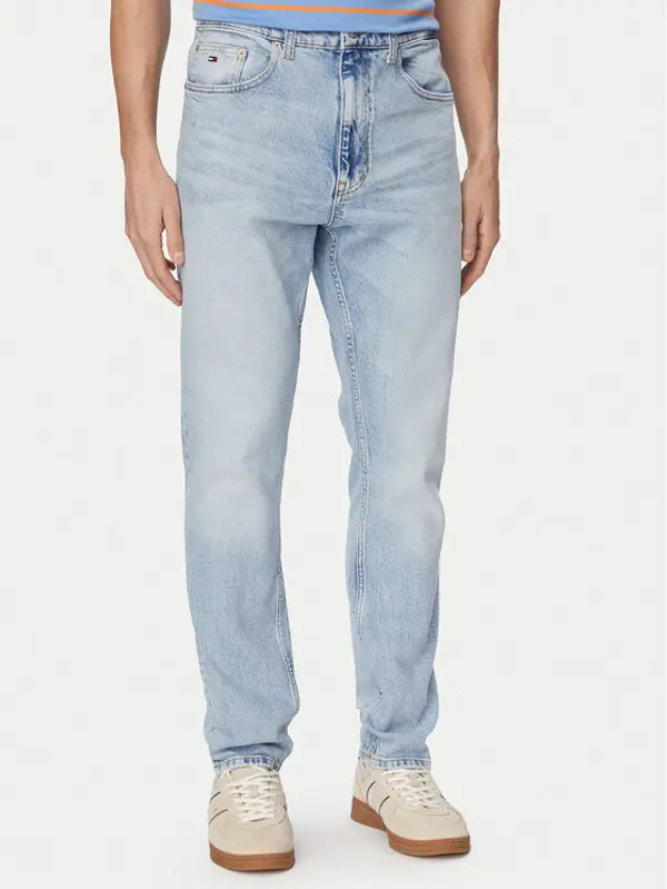 Tommy Jeans Tommy Jeans Traperice DM0DM23064 Svijetlo plava Slim Fit