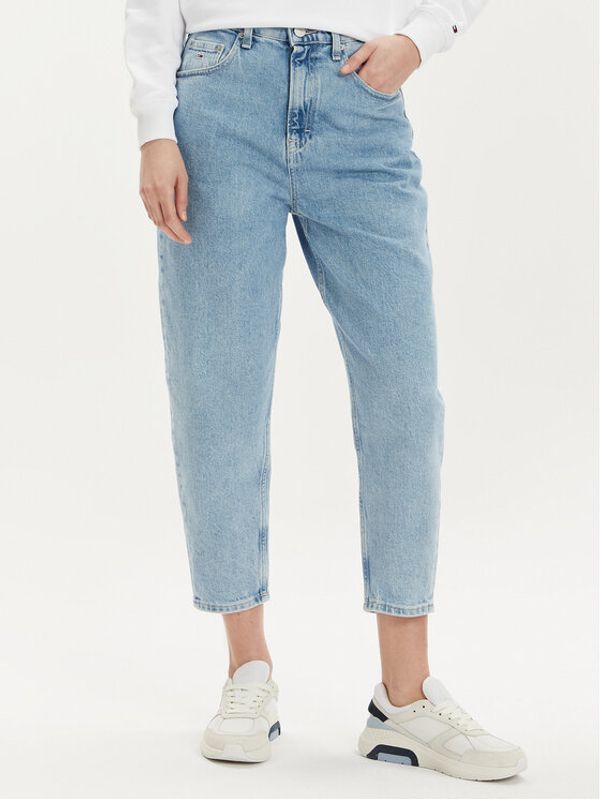 Tommy Jeans Tommy Jeans Traperice DW0DW17621 Plava Mom Fit