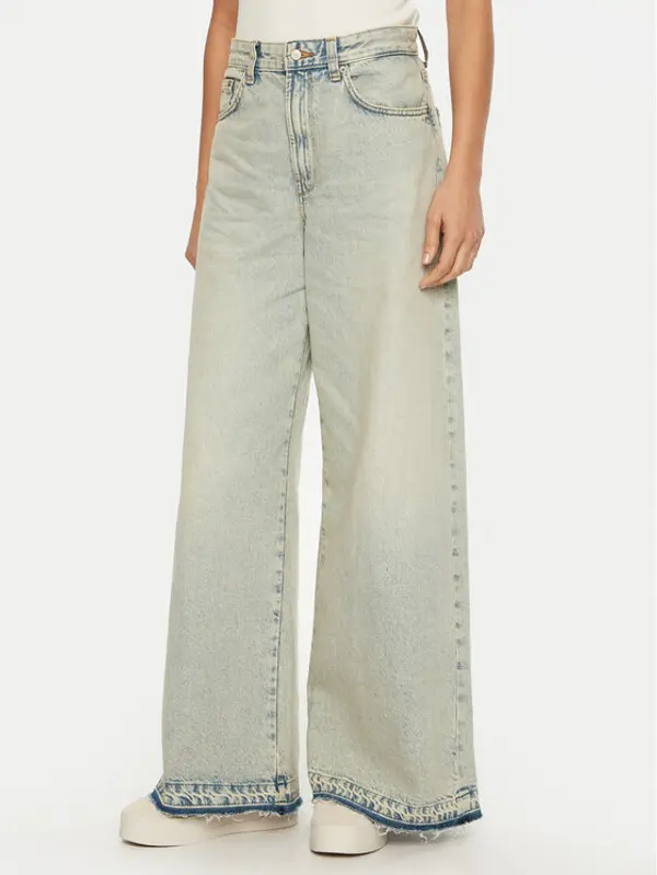 Tommy Jeans Tommy Jeans Traperice DW0DW21254 Plava Wide Leg