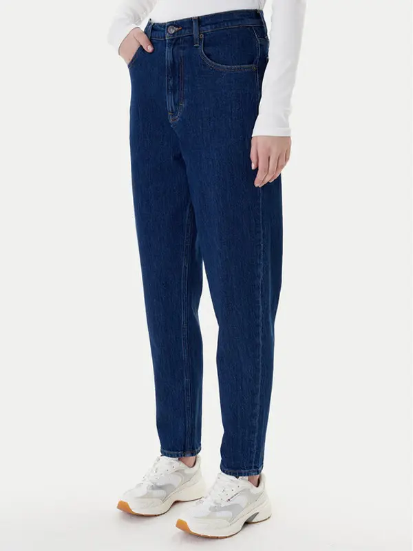 Tommy Jeans Tommy Jeans Traperice DW0DW22446 Plava Mom Fit