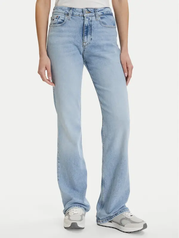 Tommy Jeans Tommy Jeans Traperice DW0DW22652 Plava Straight Leg