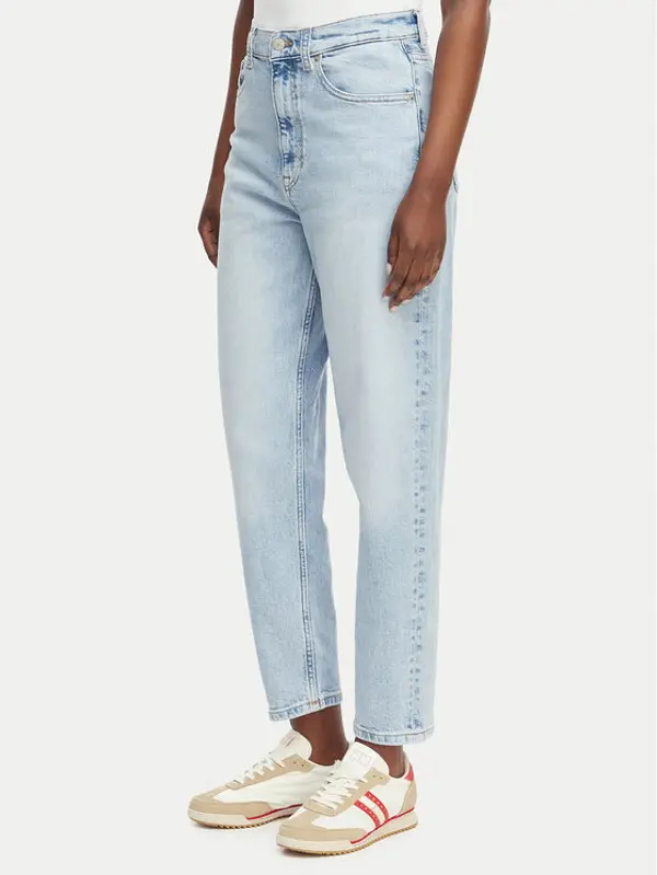 Tommy Jeans Tommy Jeans Traperice DW0DW22993 Plava Straight Fit