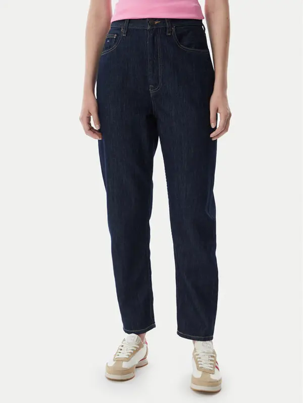 Tommy Jeans Tommy Jeans Traperice DW0DW23459 Tamnoplava Mom Fit