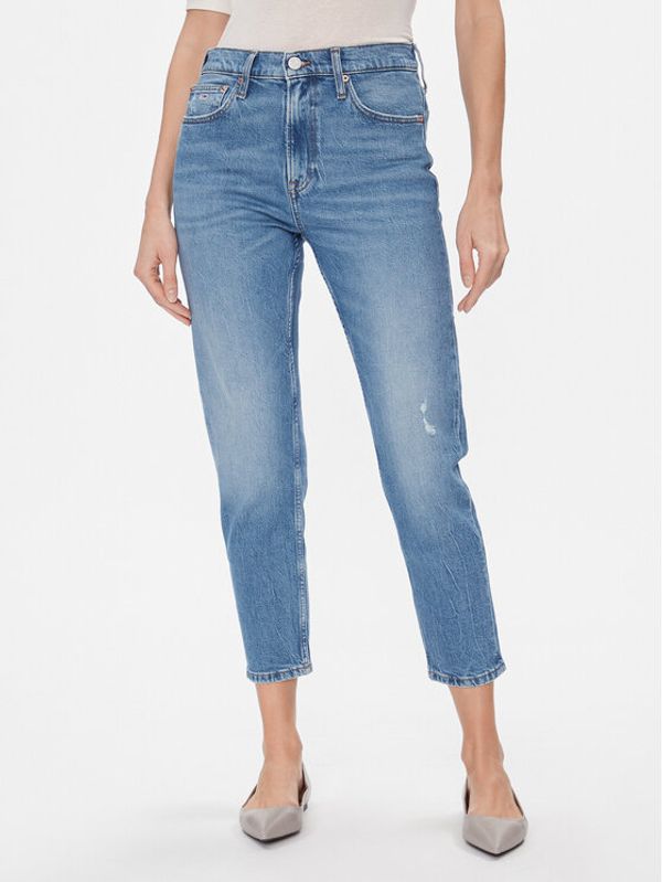 Tommy Jeans Tommy Jeans Traperice Izzie DW0DW17271 Plava Slim Fit
