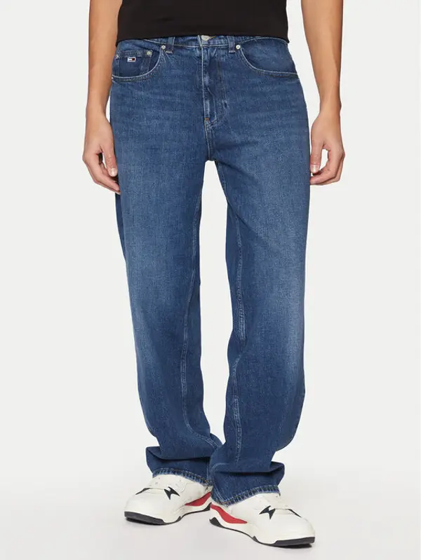 Tommy Jeans Tommy Jeans Traperice Jaimie DM0DM21167 Plava Relaxed Fit