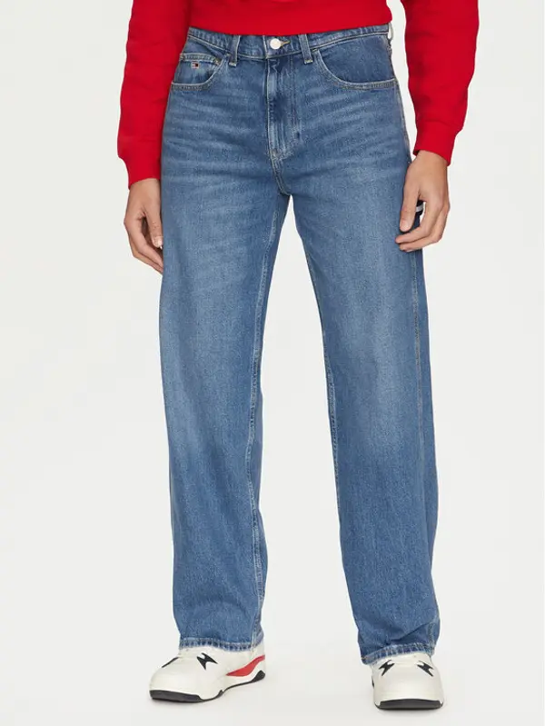 Tommy Jeans Tommy Jeans Traperice Jaimie DM0DM21169 Plava Relaxed Fit