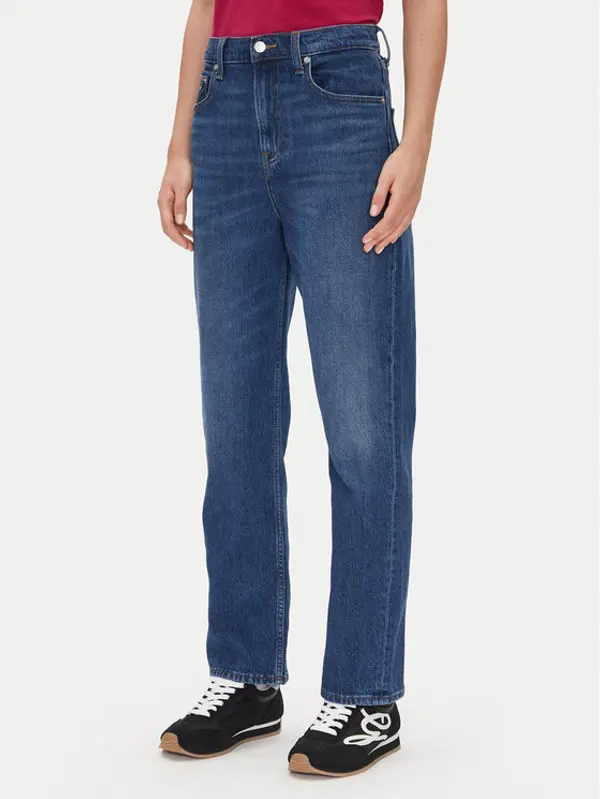 Tommy Jeans Tommy Jeans Traperice Layla Hr Slim Str Bi0152 Co DW0DW20054 Tamnoplava Regular Fit
