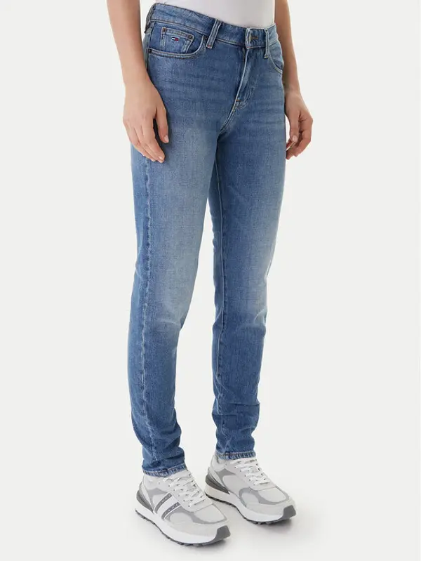 Tommy Jeans Tommy Jeans Traperice Lucy DW0DW22434 Plava Slim Fit