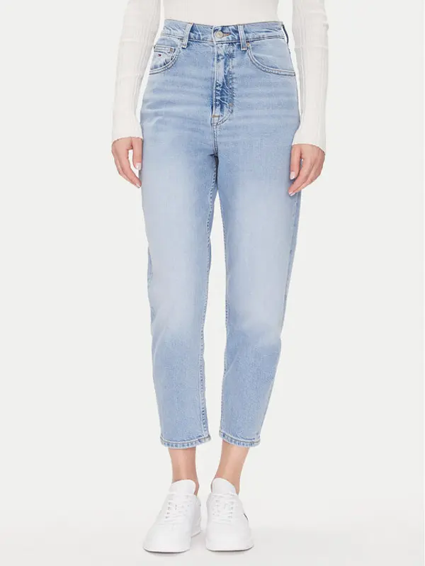 Tommy Jeans Tommy Jeans Traperice Mom Jean Uh Tpr Bi0112 Co DW0DW20041 Plava Regular Fit