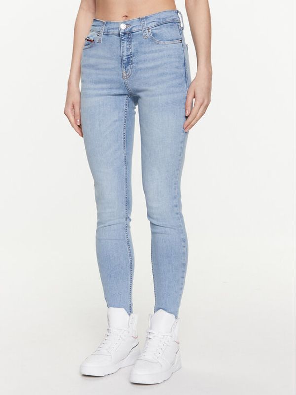 Tommy Jeans Tommy Jeans Traperice Nora DW0DW15490 Plava Skinny Fit