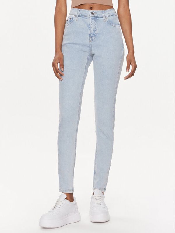Tommy Jeans Tommy Jeans Traperice Nora DW0DW17136 Plava Skinny Fit