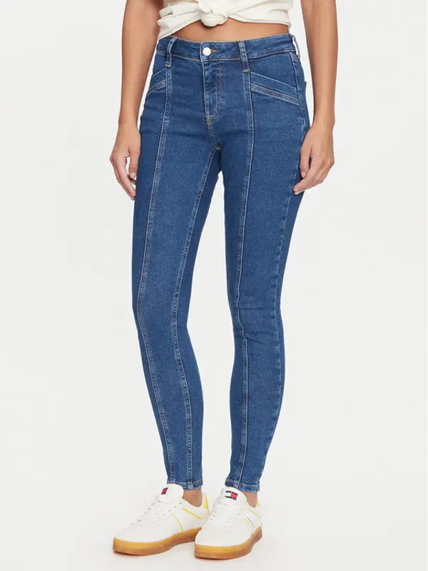 Tommy Jeans Tommy Jeans Traperice Nora DW0DW19667 Plava Skinny Fit