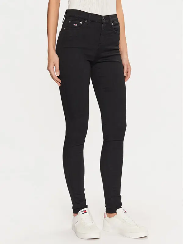 Tommy Jeans Tommy Jeans Traperice Nora DW0DW19935 Crna Skinny Fit
