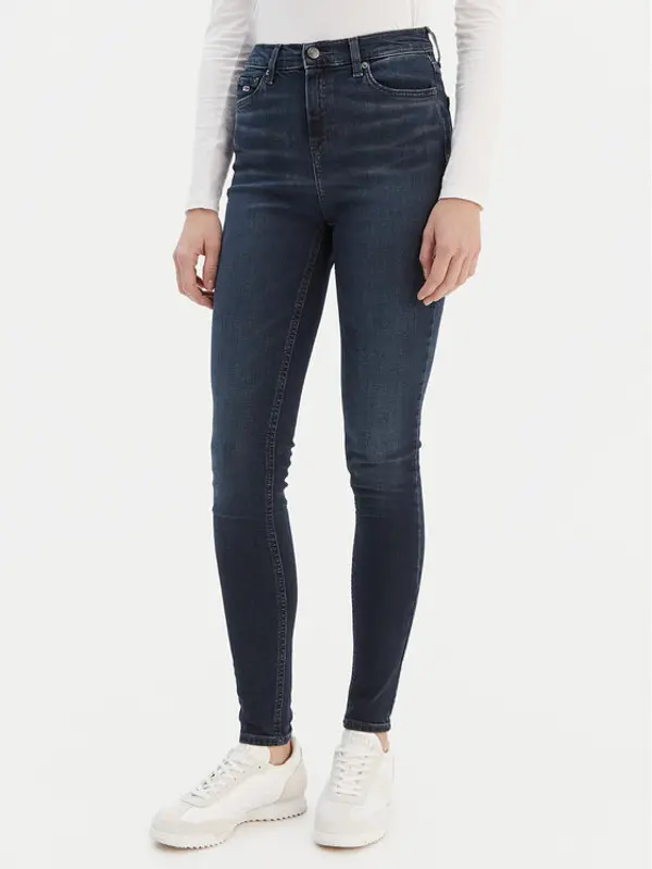 Tommy Jeans Tommy Jeans Traperice Nora DW0DW21393 Plava Skinny Fit