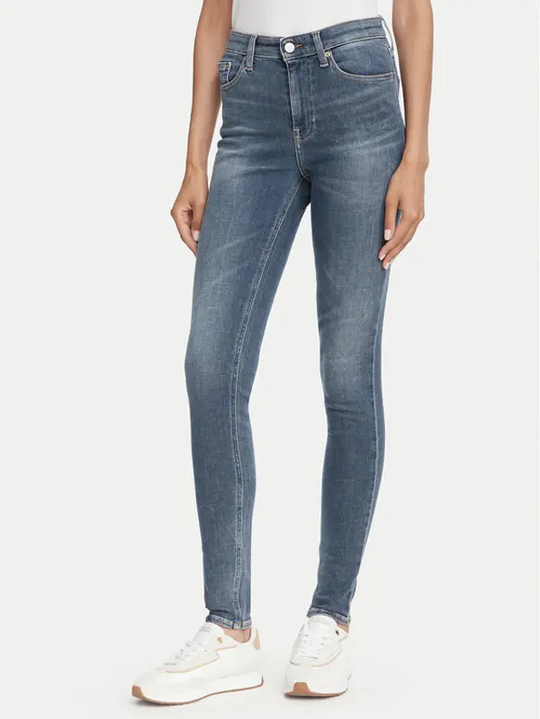 Tommy Jeans Tommy Jeans Traperice Nora DW0DW23086 Plava Skinny Fit