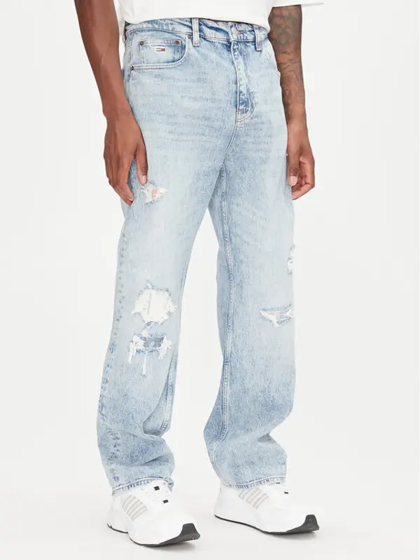 Tommy Jeans Tommy Jeans Traperice Otis DM0DM21026 Plava Straight Fit